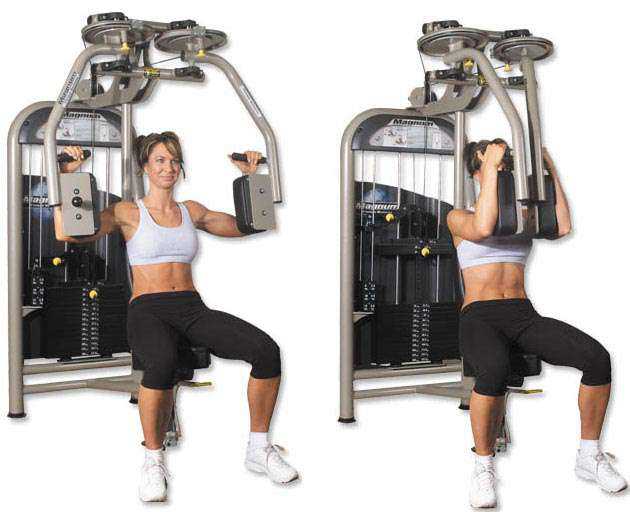 fitness göğüs kası makinesi