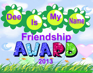 Award Dee Is My Name