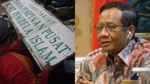 Soal Pembubaran FPI, Begini Penjelasan Mahfud MD.