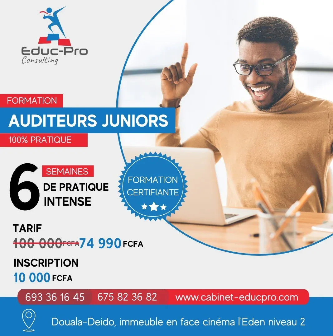 Formation 100% Pratique en Auditeurs Juniors - Educ-Pro