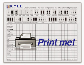  Switch Plate Order Checklist for Your Remodeling Project