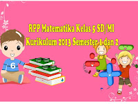 RPP Matematika Kelas 5 SD/MI Semester 1 dan 2 KK 2013 