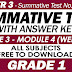 GRADE 1 3RD QUARTER SUMMATIVE TEST NO. 2 with Answer Key (Modules 3-4)