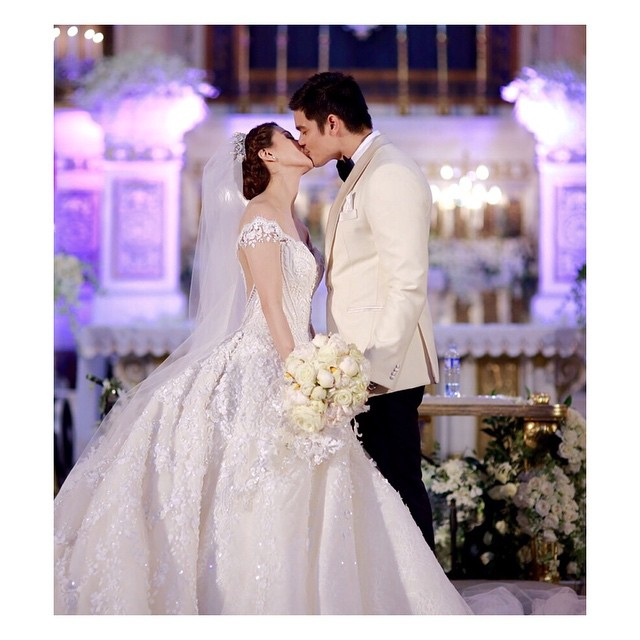 dongyan kiss wedding