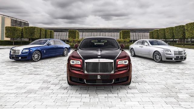 The new Rolls-Royce Ghost in Japan