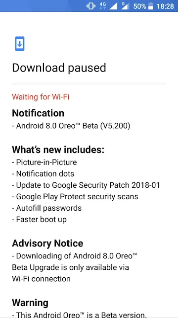 Nokia 5 receiving Android Oreo beta V5.200 update