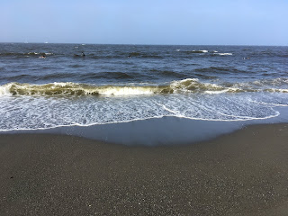 2018年7月1日（日）朝の鵠沼海水浴場