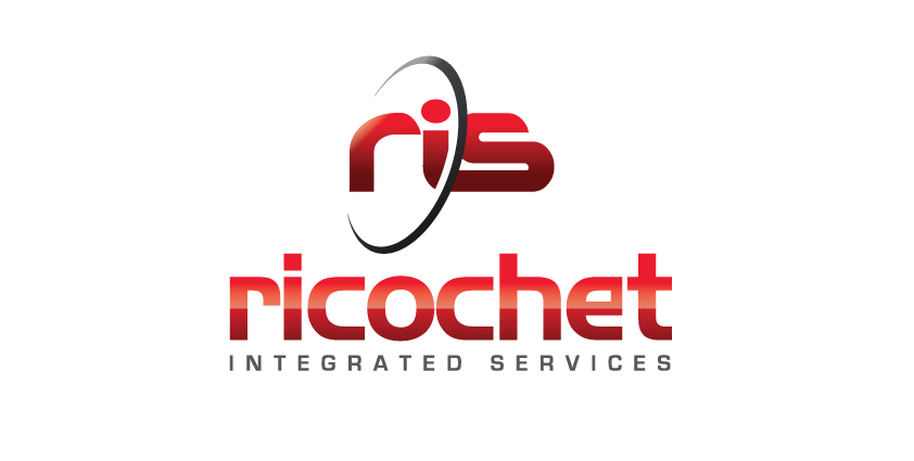 Design Print Web: Ricochet Integrated Services Logo