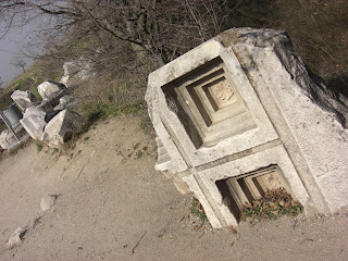 part of the ceiling of the temple