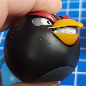 Angry Birds mission game pack character Bomb, a black crow, side view