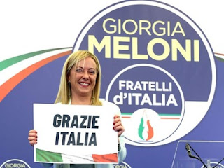 Giorgia Meloni, Italy first woman prime minister