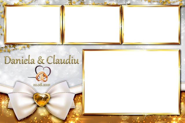 Download free wedding Dslrbooth template-psd
