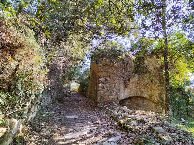 ruderi sentiero AVG Lerici Montemarcello