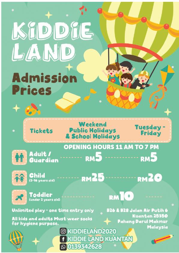 kuantan indoor playground kiddie land