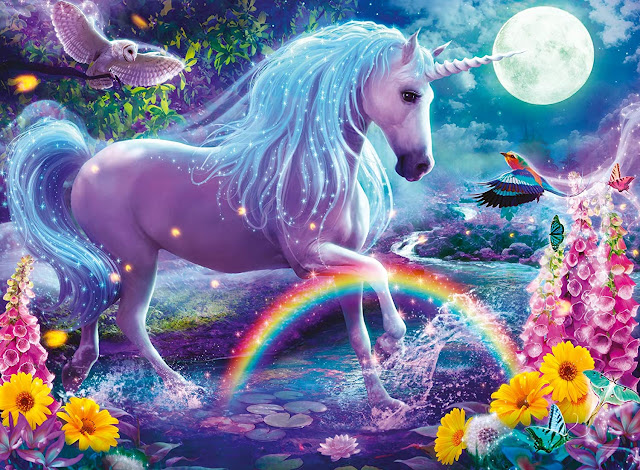 Ravensburger Glitter Unicorn 100 Piece Puzzle