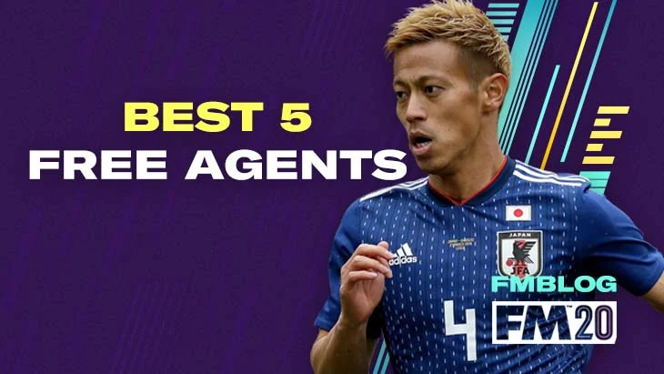 Best 5 Free Agents in FM20