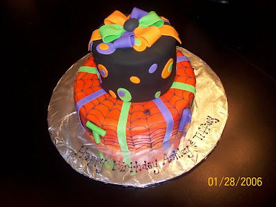 Halloween Birthday Cake on This Is A Birthday Cake For A Halloween Themed Dual Birthday Party