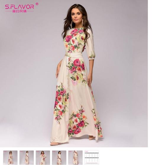 Red And White Dress - Usa Sale Online