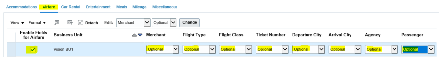 Part 5: Define Expense Fields by category in Oracle Fusion I Expense