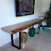 Meja trembesi kayu solid,meja konsul trembesi,meja cafe trembesi,furniture trembesi jepara