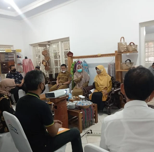 Disperin NTB Adakan Audiensi dengan Creative Hub - Komitmen Mengembangkan Ekosistem Industri Kreatif di NTB