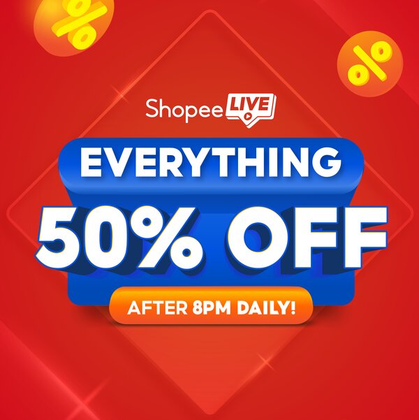 Shopee Live 50% Voucher 2023 | Macammana Nak Claim?