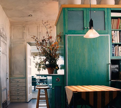 Green Kitchen Cabinets on Shelter  The Kindness Of Strangers