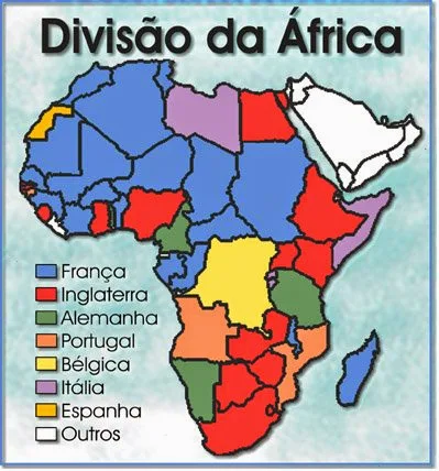 Exporgeo - Prof. Walter Zenio: COLONIZAÇÃO DO CONTINENTE AFRICANO