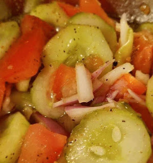 GRANDMA'S CUCUMBER SALAD