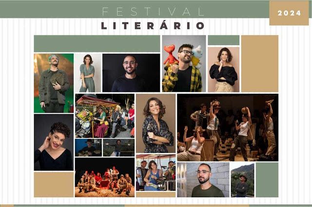 Cartaz alusivo ao 3º Festival Literário de Atibaia.