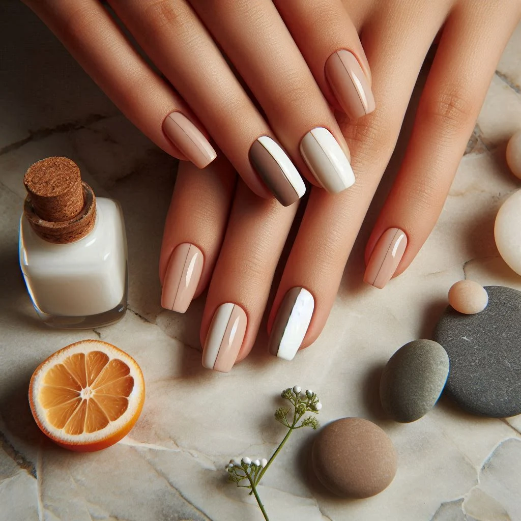 Minimalistic Natural Nail Design Ideas