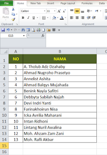 CARA MEMBUAT PENCARIAN DI EXCEL (HOW TO MAKE A SEARCH IN EXCEL)