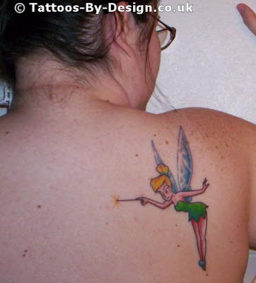 Tattoos Of Tinkerbell. cute Tinkerbell Tattoos on