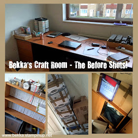 Bekka's Craft Room the Before Shots!