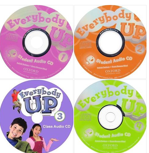 اسطوانات الاستماع لمنهج Everybody Up  Everybody Up - Student Audio CDs