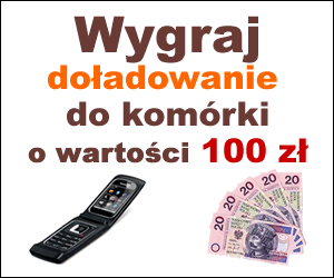 Wygraj doładowanie telefonu komórkowego