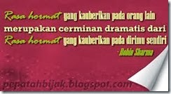 Kumpulan Kata Pepatah dan Nasehat Bijak (5)