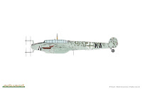 Eduard 1/48 Bf 110G-4 (8405) Colour Guide & Paint Conversion Chart