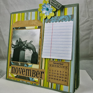 SRM Stickers Blog - Michelle Giraud - #calendar #minicalendar #months #kraftbags