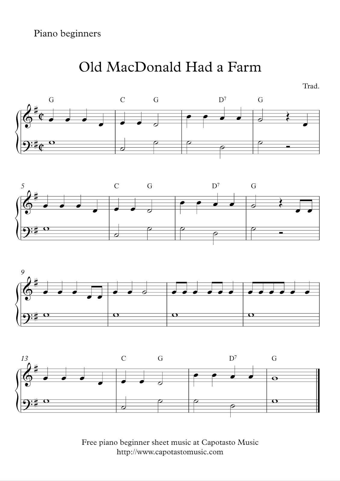 Free Sheet Music Scores