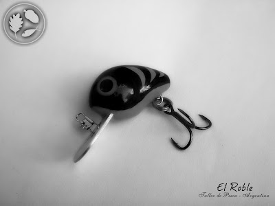 el roble taller de pesca señuelo artesanal crank ul handmade crank ul fishing lure