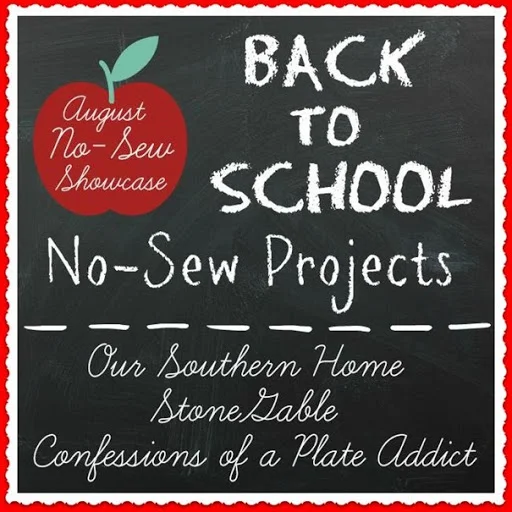 CONFESSIONS OF A PLATE ADDICT  Back-to-School No-Sew Button