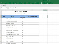 Cara Membuat Format Tanda Tangan di Excel 