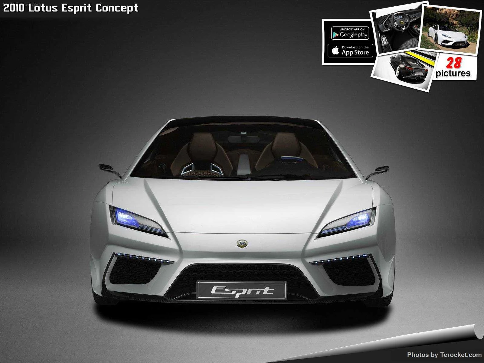 Hình ảnh siêu xe Lotus Esprit Concept 2010 & nội ngoại thất