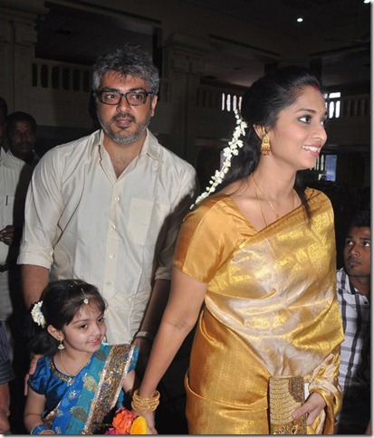 Ajith Shalini Anoushka Recent Photos at Shiva Wedding Ceremony