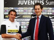 Alessandro Del Piero with John Elkann