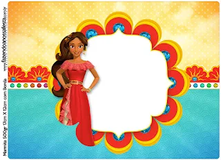Elena of Avalor Free Printable Candy Bar Labels.