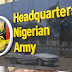 Nigerian Army Removes GOC 7 Divison, Maiduguri
