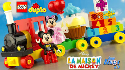 lego duplo 10597 la parade d'anniversaire de Mickey et Minnie