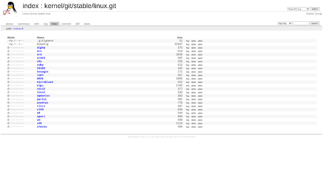 Arquiteturas que o kernel Linux 5.10 possui suporte